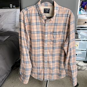 Abercrombie & Fitch- Button down flannel w/ front pocket